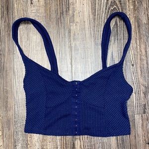 NWOT Urban Outfitters Cropped Ripped Tank